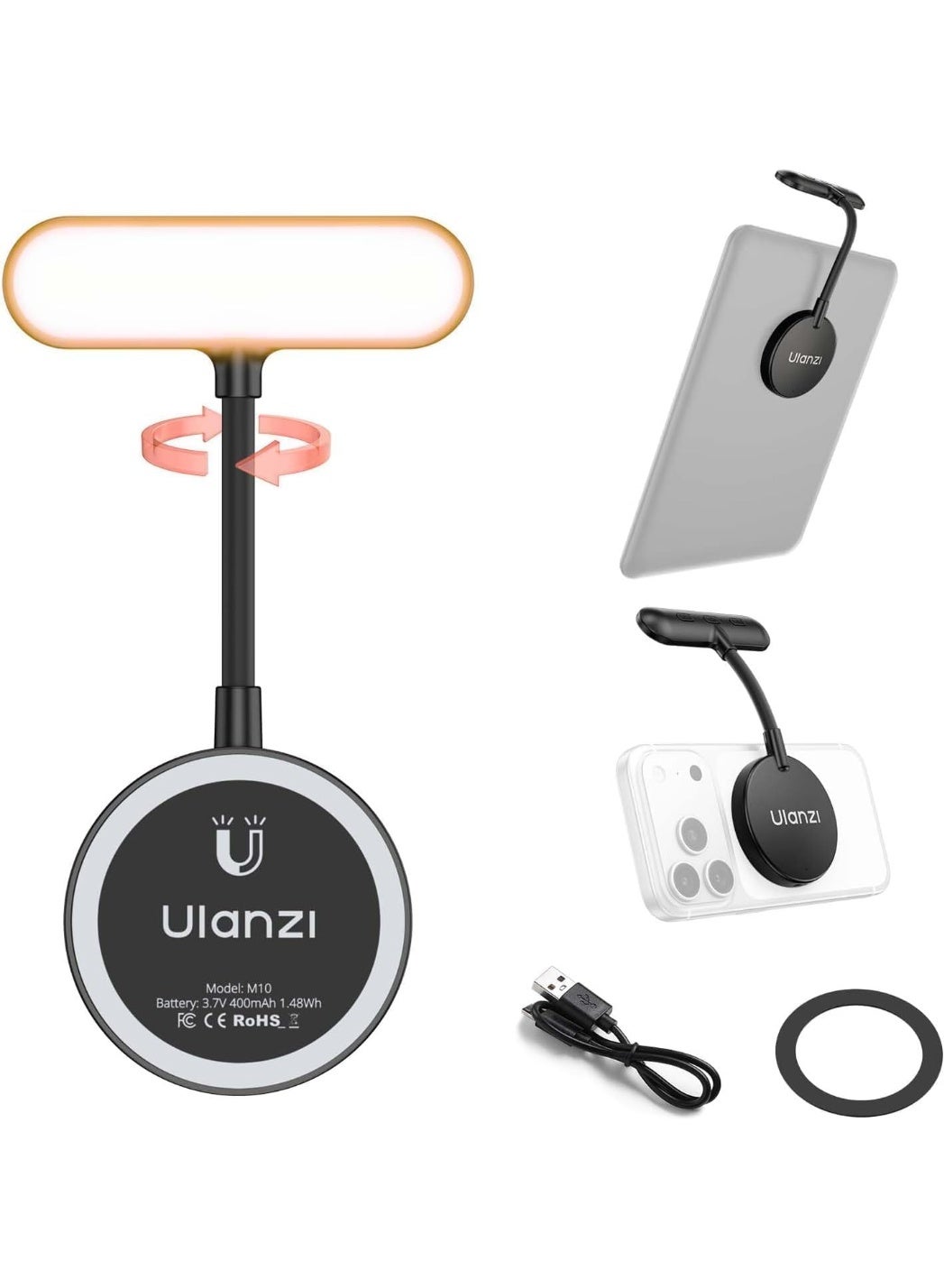 Ulanzi M10 Magnetic Flexible Phone Light